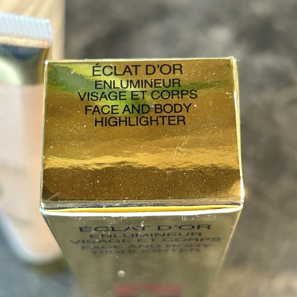 NEW Yves Saint Laurent Eclat D'or Face & Body Gold Highlighter 1 oz Vintage - Picture 5 of 13
